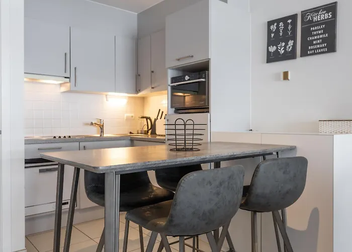 Volledig Gerenoveerd 2 Slaapkamer In Westende-bad, 250 M Het *